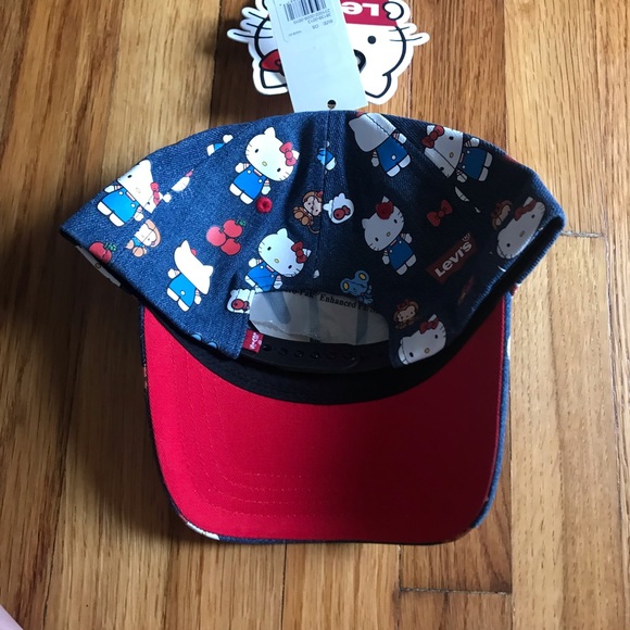 Levi's X Hello Kitty Baseball Cap Denim - Picture 8 of 8